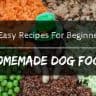 Homemade dog food