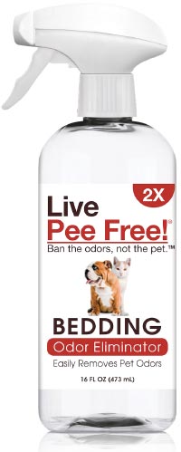 Remove pee smell from bed