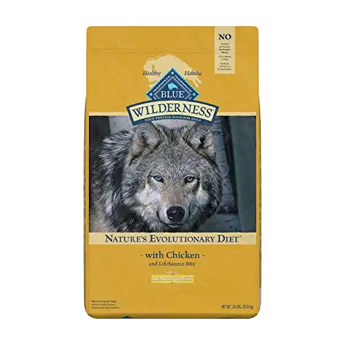 Blue buffalo wilderness high protein, natural adult healthy weight dry dog food