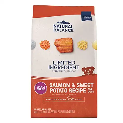 Natural balance limited ingredient diet small-breed adult grain-free dry dog food protein