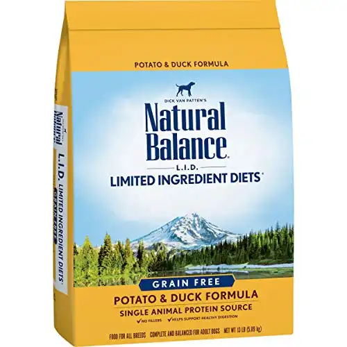 Natural balance limited ingredient diets sweet potato & fish formula dry dog food