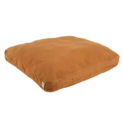 Carhartt firm duck dog bed carhartt brown