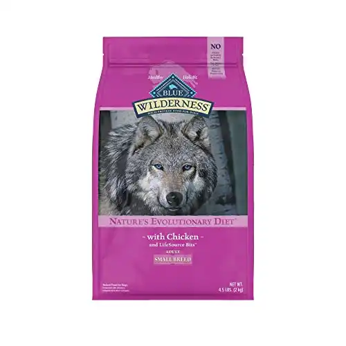 Blue buffalo wilderness high protein, natural adult small breed dry dog food