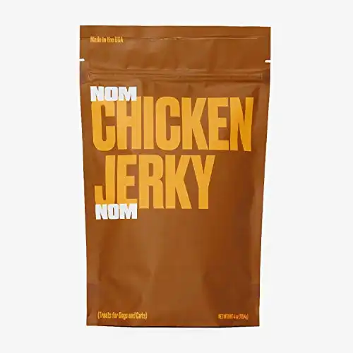 Nom nom dog jerky treats – non gmo – high protein – human grade – 100% usda certified – made in usa
