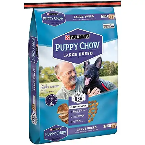 Purina puppy chow large breed