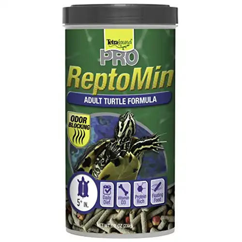 How Often You Should Feed A Red-Eared Slider: Important Information 4 Tetrafauna pro reptomin adult turtle formula 8. 11 ounces, floating sticks turtle food