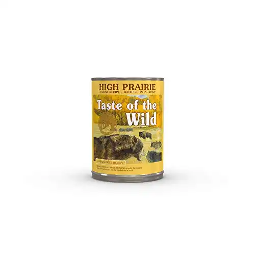 Taste of the wild wet canned dog food