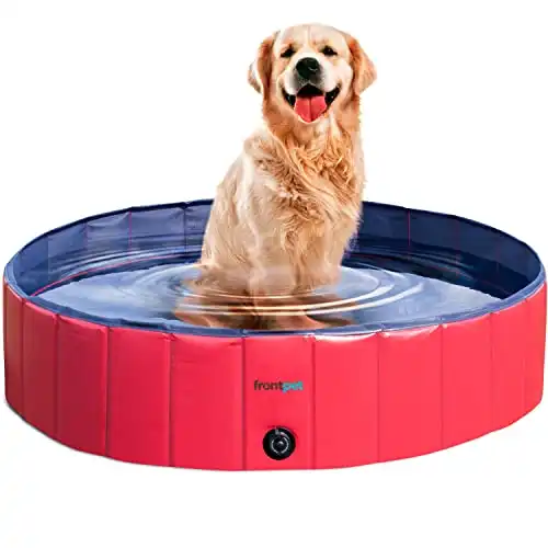 Frontpet large foldable dog pool