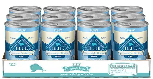 Blue buffalo homestyle recipe natural puppy wet dog food