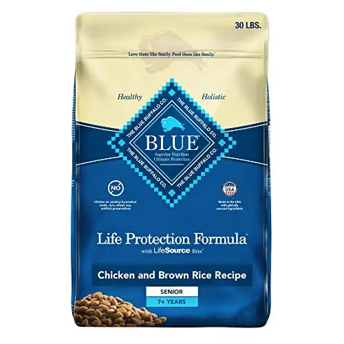 Blue buffalo life protection formula natural senior dry dog food