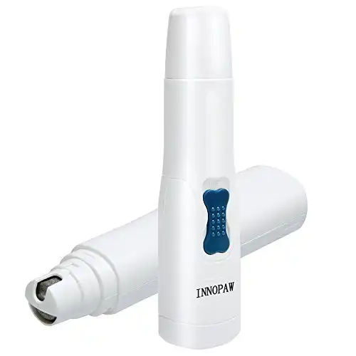 Innopaw dog nail grinder, electric pet nail grinders trimmers gentle paws premium clipper nail grooming tools best for cats, dogs and other medium & small pets