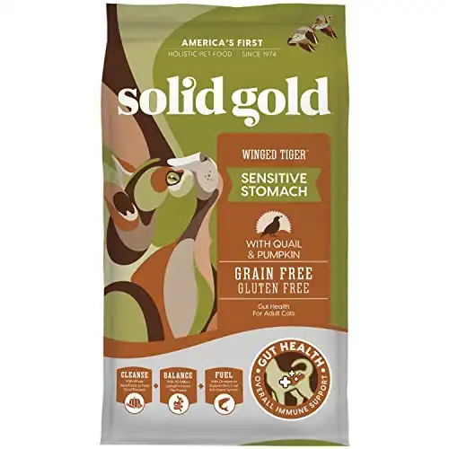 Solid gold sensitive stomach dry cat food